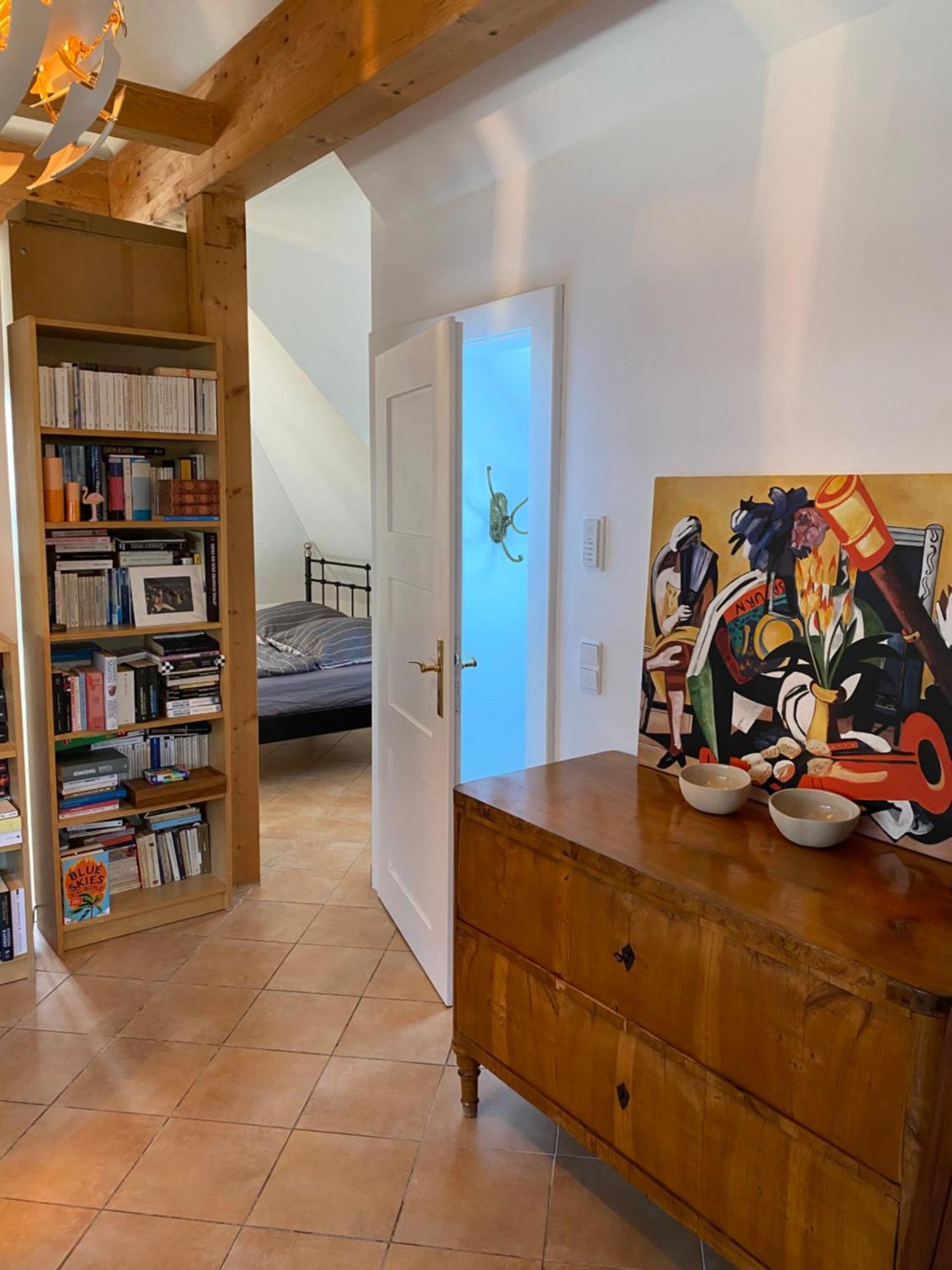 Helle Und Ruhige Dachgeschosswohnung Monachium Zewnętrze zdjęcie